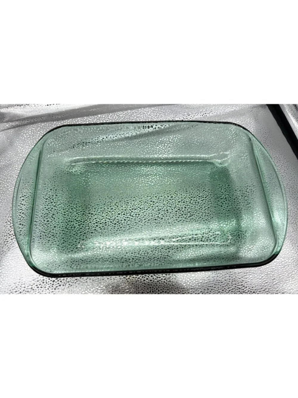 Anchor Hocking Vintage Clear Glass Rectangular Baking Dish 13